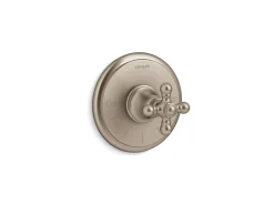 MasterShower® temperature control valve trim with cross handle^Kohler Online