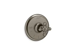MasterShower® temperature control valve trim with cross handle^Kohler Online