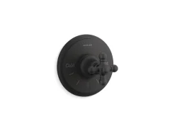 MasterShower® temperature control valve trim with cross handle^Kohler Online
