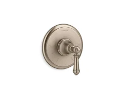 MasterShower® temperature control valve trim with lever handle^Kohler Hot