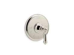 MasterShower® temperature control valve trim with lever handle^Kohler Hot