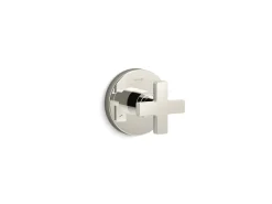 MasterShower® transfer valve trim with cross handle^Kohler