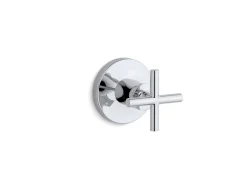 MasterShower® volume control valve trim with cross handle^Kohler Best