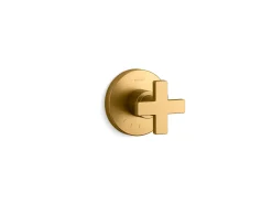 MasterShower® volume control valve trim with cross handle^Kohler