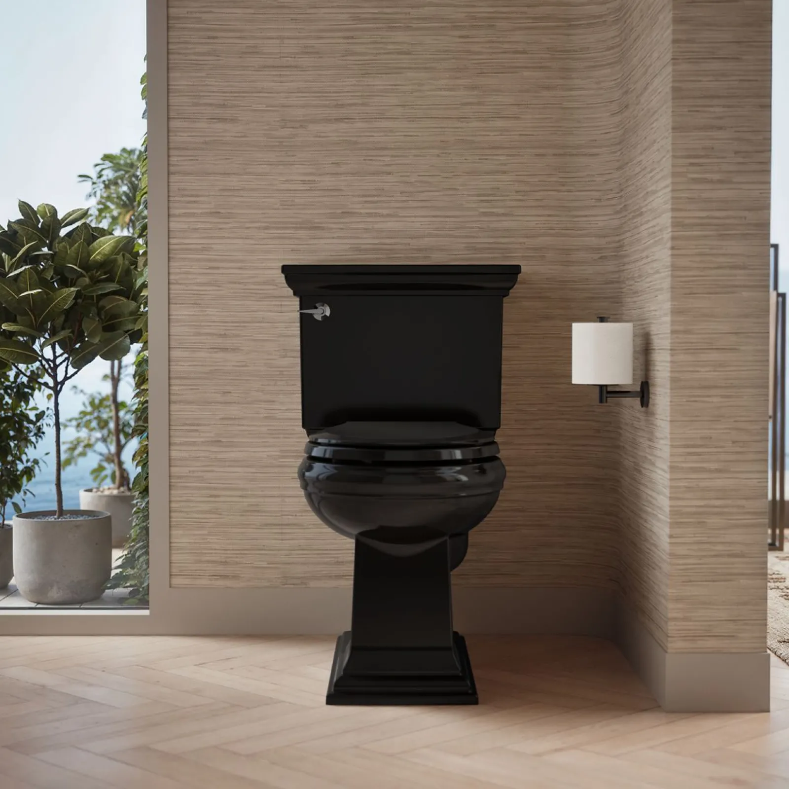 Nightlight ReadyLatch® Quiet-Close™ round-front toilet seat^Kohler Sale