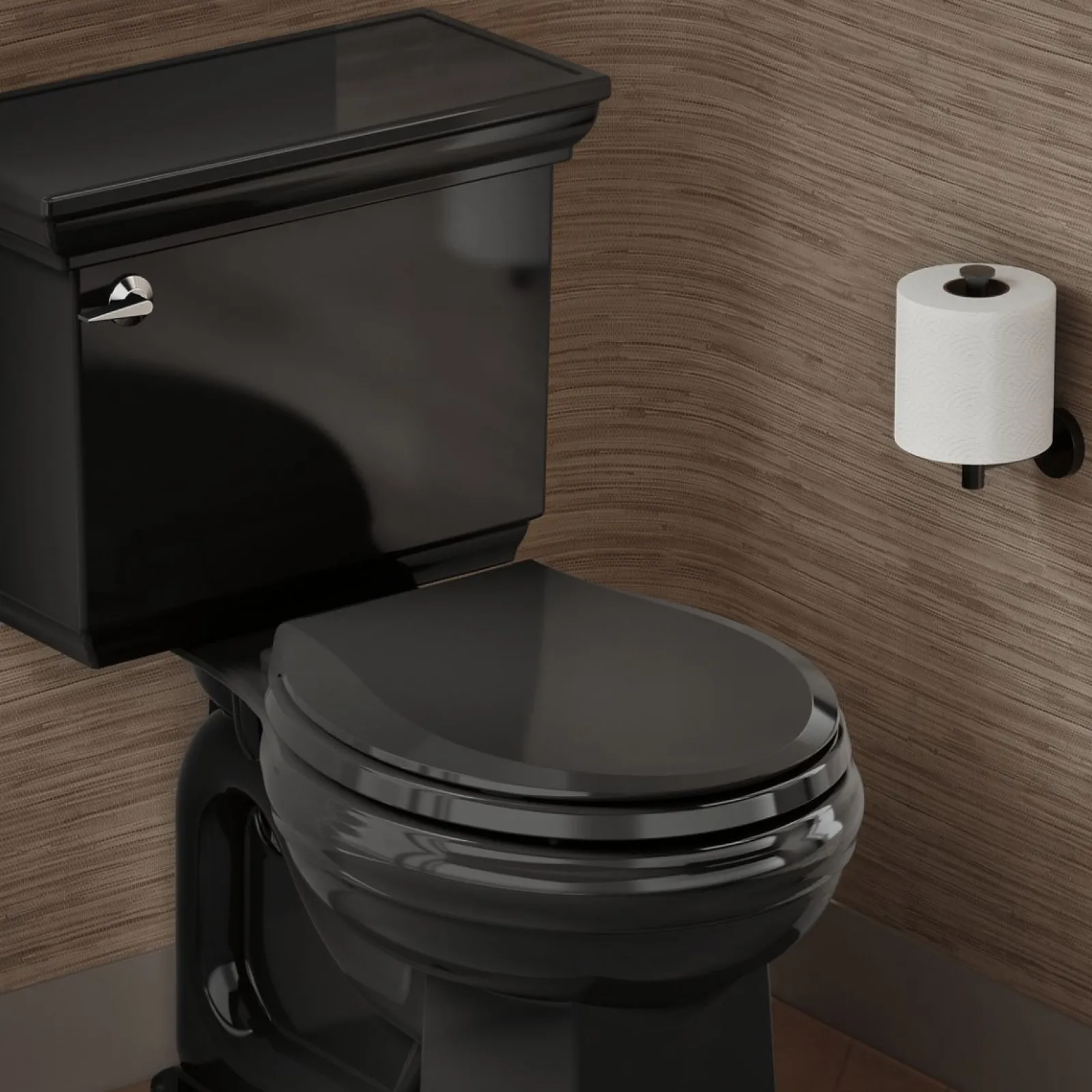 Nightlight ReadyLatch® Quiet-Close™ round-front toilet seat^Kohler Sale