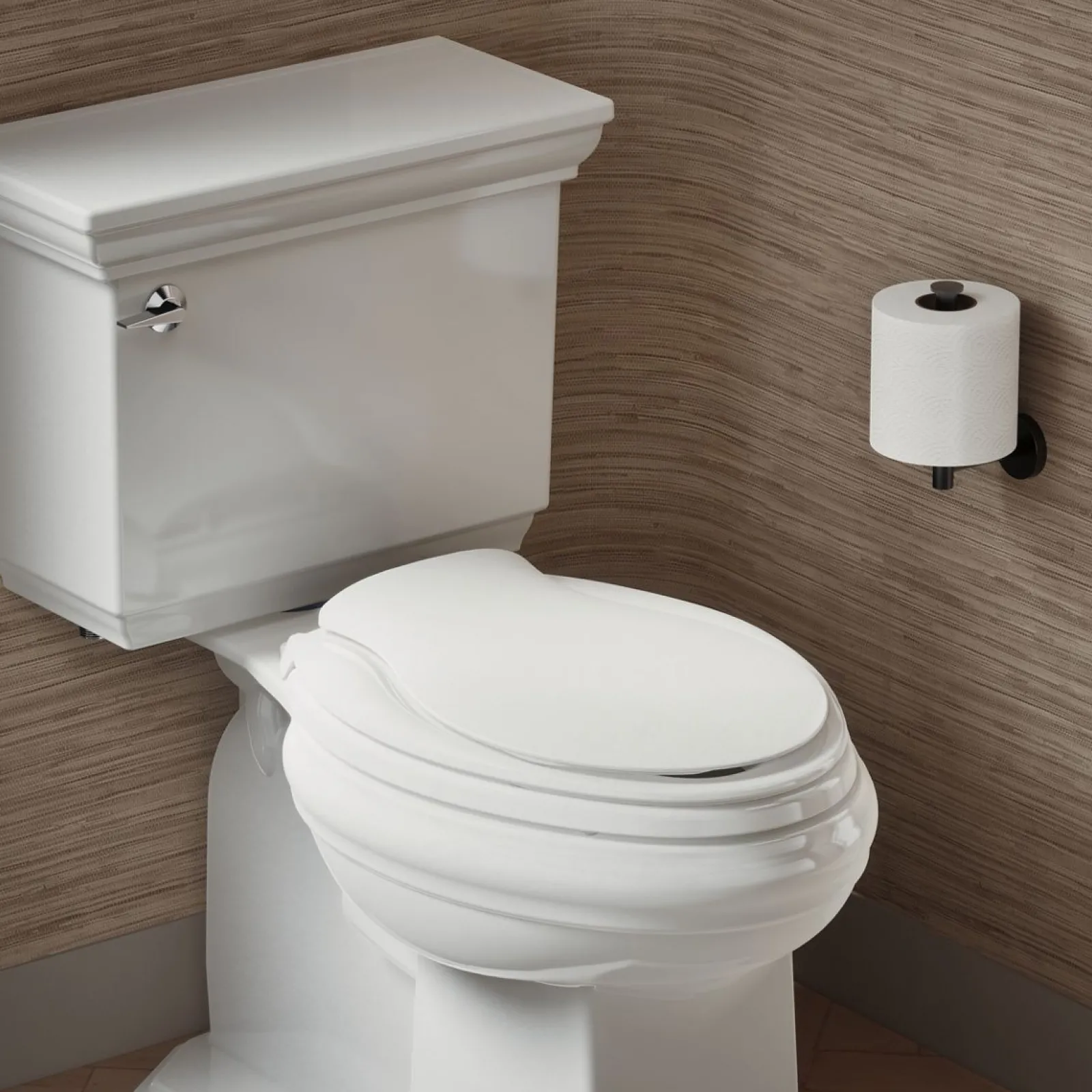 Nightlight ReadyLatch® Quiet-Close™ elongated toilet seat^Kohler Clearance