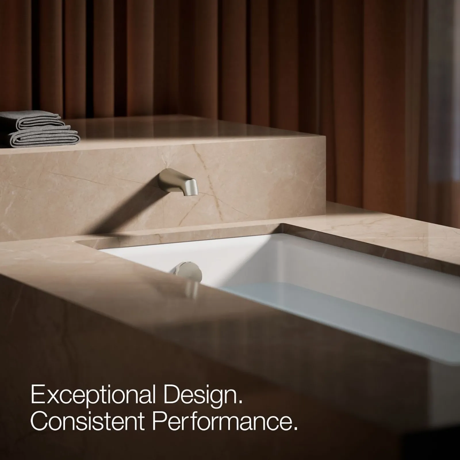 4-7/8" non-diverter bath spout^Kohler