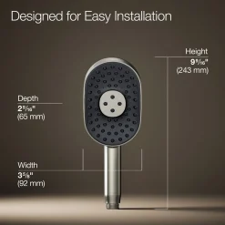 Oblong three-function handshower, 1.75 gpm^Kohler Online
