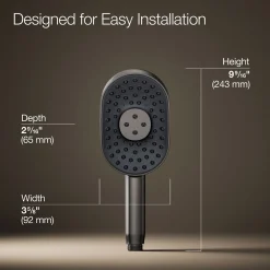 Oblong three-function handshower, 1.75 gpm^Kohler Online