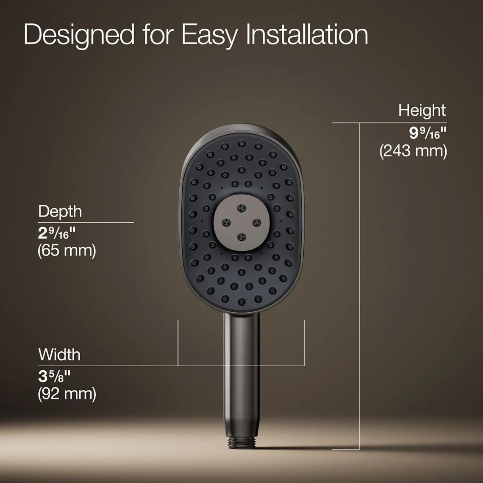 Oblong three-function handshower, 1.75 gpm^Kohler Online