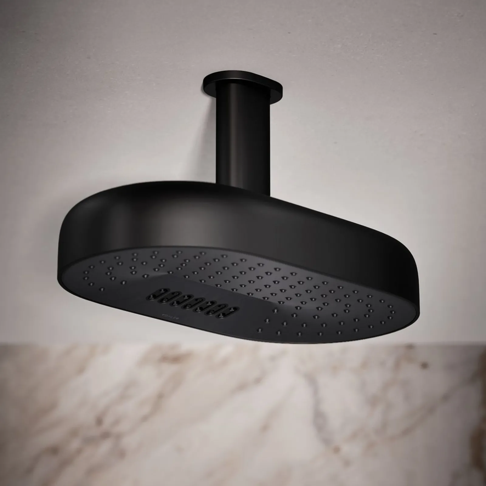Oblong 14" two-function rainhead, 1.75 gpm^Kohler Online