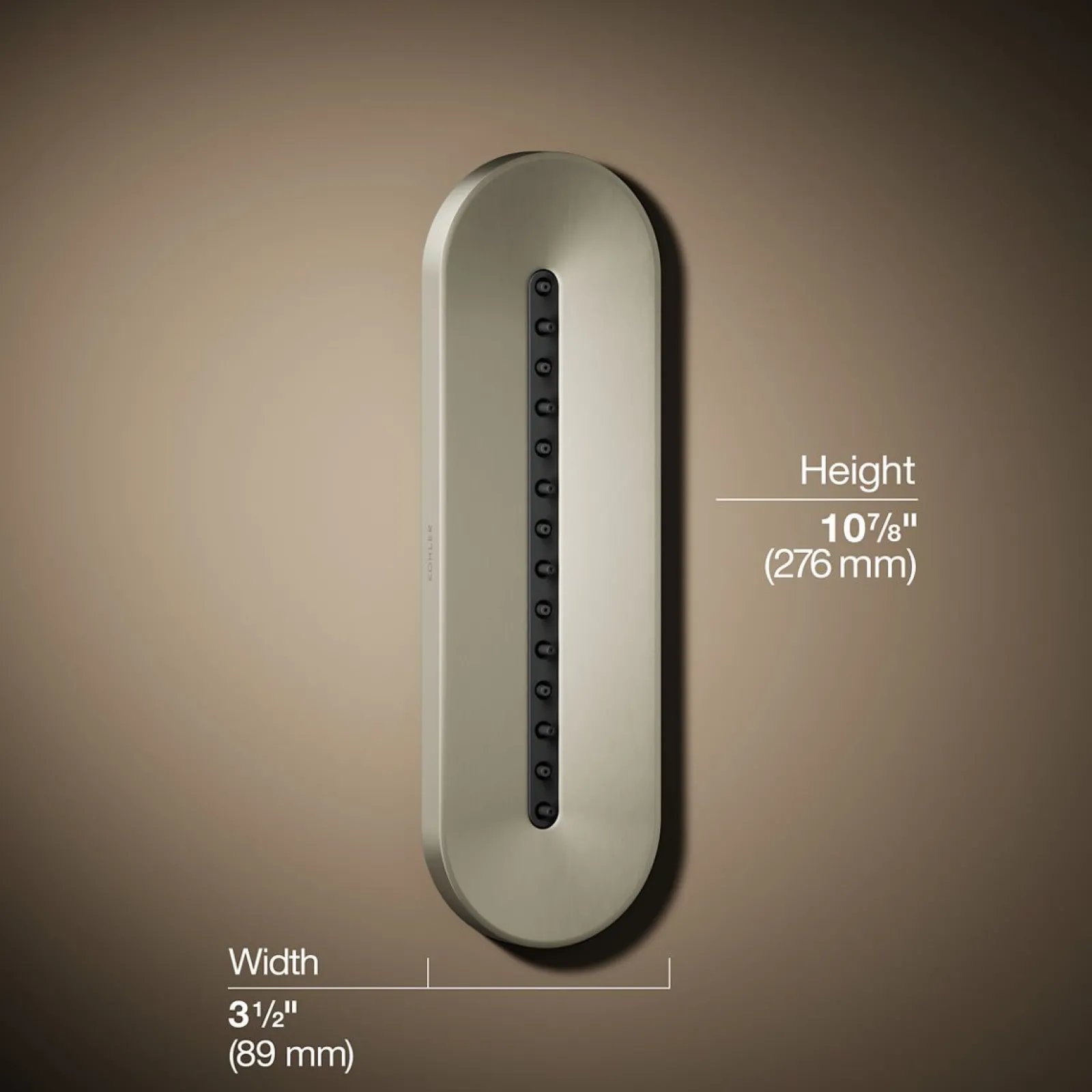 Oblong Vichy single-function body spray, 2.5 gpm^Kohler Clearance