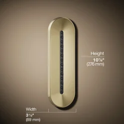Oblong Vichy single-function body spray, 2.5 gpm^Kohler Clearance