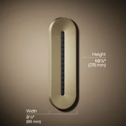 Oblong Vichy single-function body spray, 2.5 gpm^Kohler Clearance