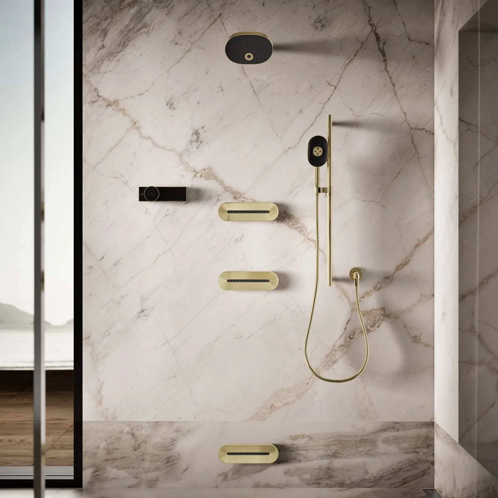 Oblong Vichy single-function body spray, 2.5 gpm^Kohler Clearance