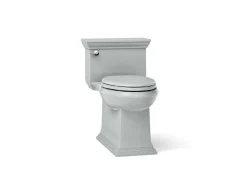 One-piece compact elongated toilet with skirted trapway, 1.28 gpf^Kohler Best