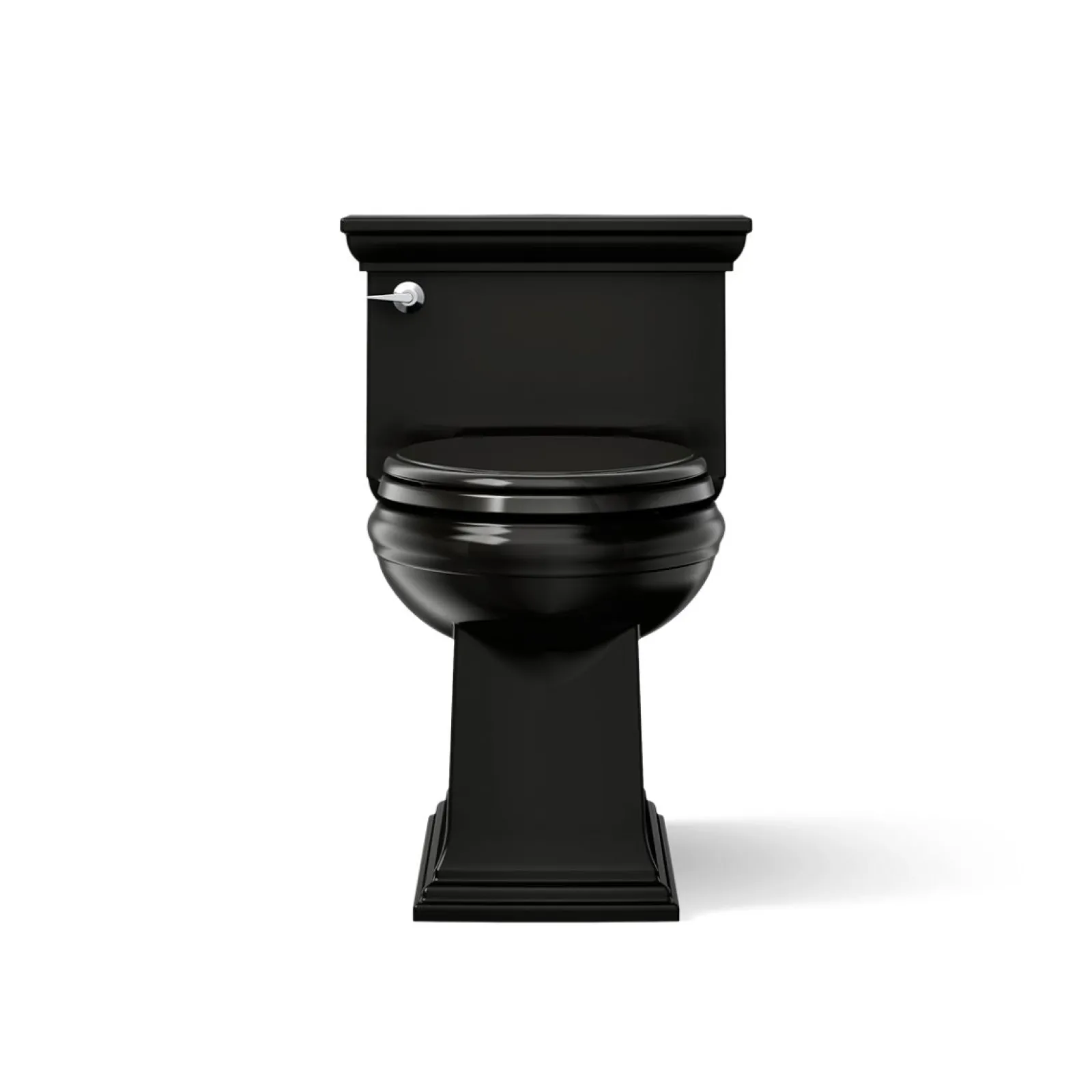 One-piece compact elongated toilet with skirted trapway, 1.28 gpf^Kohler Best