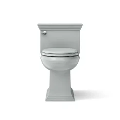 One-piece compact elongated toilet with skirted trapway, 1.28 gpf^Kohler Best