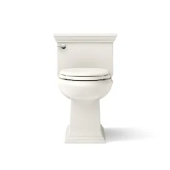 One-piece compact elongated toilet with skirted trapway, 1.28 gpf^Kohler Best