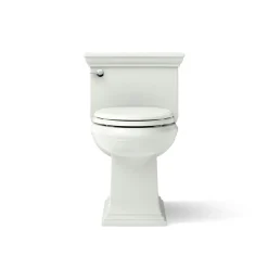 One-piece compact elongated toilet with skirted trapway, 1.28 gpf^Kohler Best