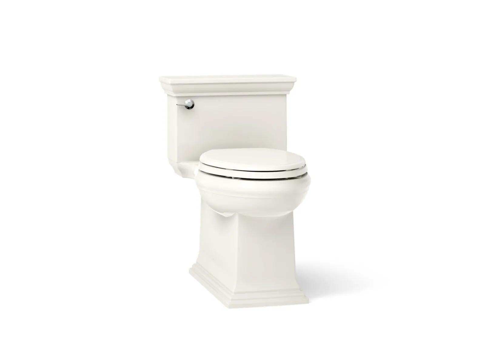 One-piece compact elongated toilet with skirted trapway, 1.28 gpf^Kohler Best