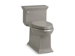 One-piece compact elongated toilet with skirted trapway, 1.28 gpf^Kohler Best
