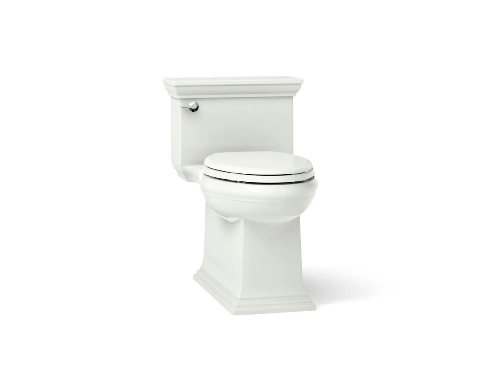 One-piece compact elongated toilet with skirted trapway, 1.28 gpf^Kohler Best