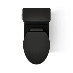 One-piece compact elongated toilet with skirted trapway, 1.28 gpf^Kohler Best