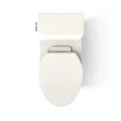 One-piece compact elongated toilet with skirted trapway, 1.28 gpf^Kohler Best