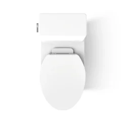 One-piece compact elongated toilet with skirted trapway, 1.28 gpf^Kohler Best