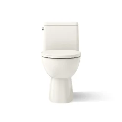 One-piece compact elongated toilet with skirted trapway, 1.28 gpf^Kohler Best