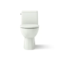 One-piece compact elongated toilet with skirted trapway, 1.28 gpf^Kohler Best