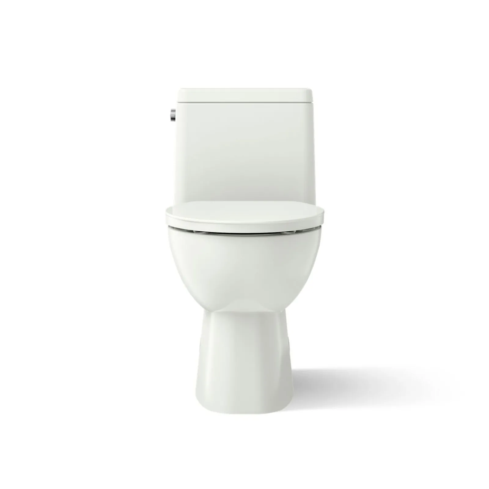 One-piece compact elongated toilet with skirted trapway, 1.28 gpf^Kohler Best