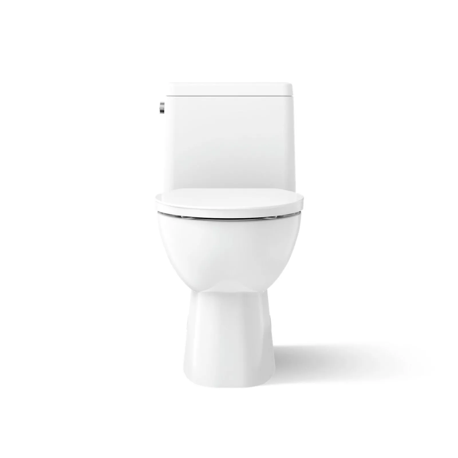 One-piece compact elongated toilet with skirted trapway, 1.28 gpf^Kohler Best