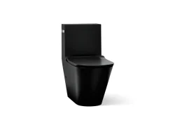One-piece compact elongated toilet with skirted trapway, dual-flush^Kohler Outlet