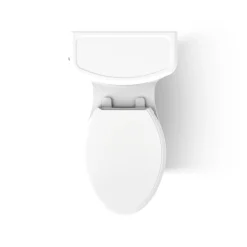 One-piece compact elongated toilet with skirted trapway, 1.28 gpf^Kohler New