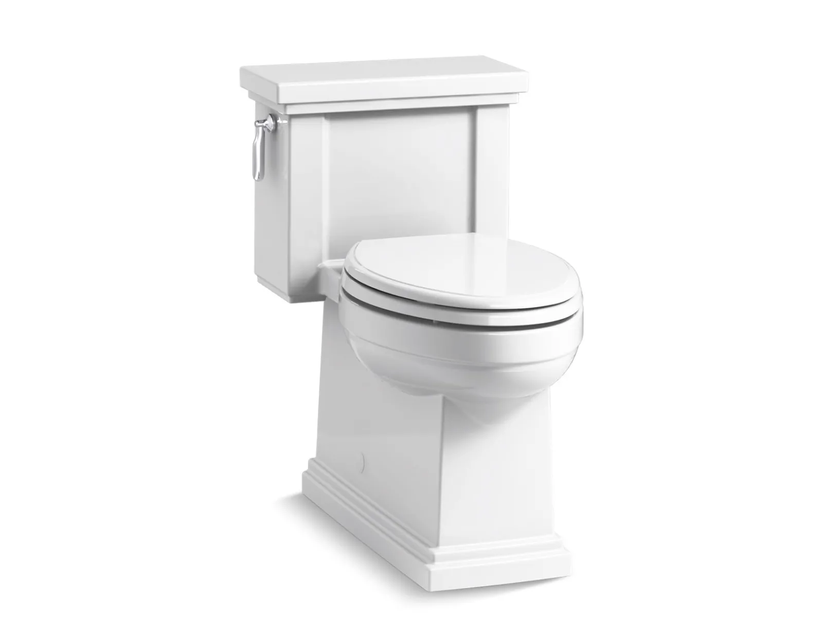 One-piece compact elongated toilet with skirted trapway, 1.28 gpf^Kohler Sale