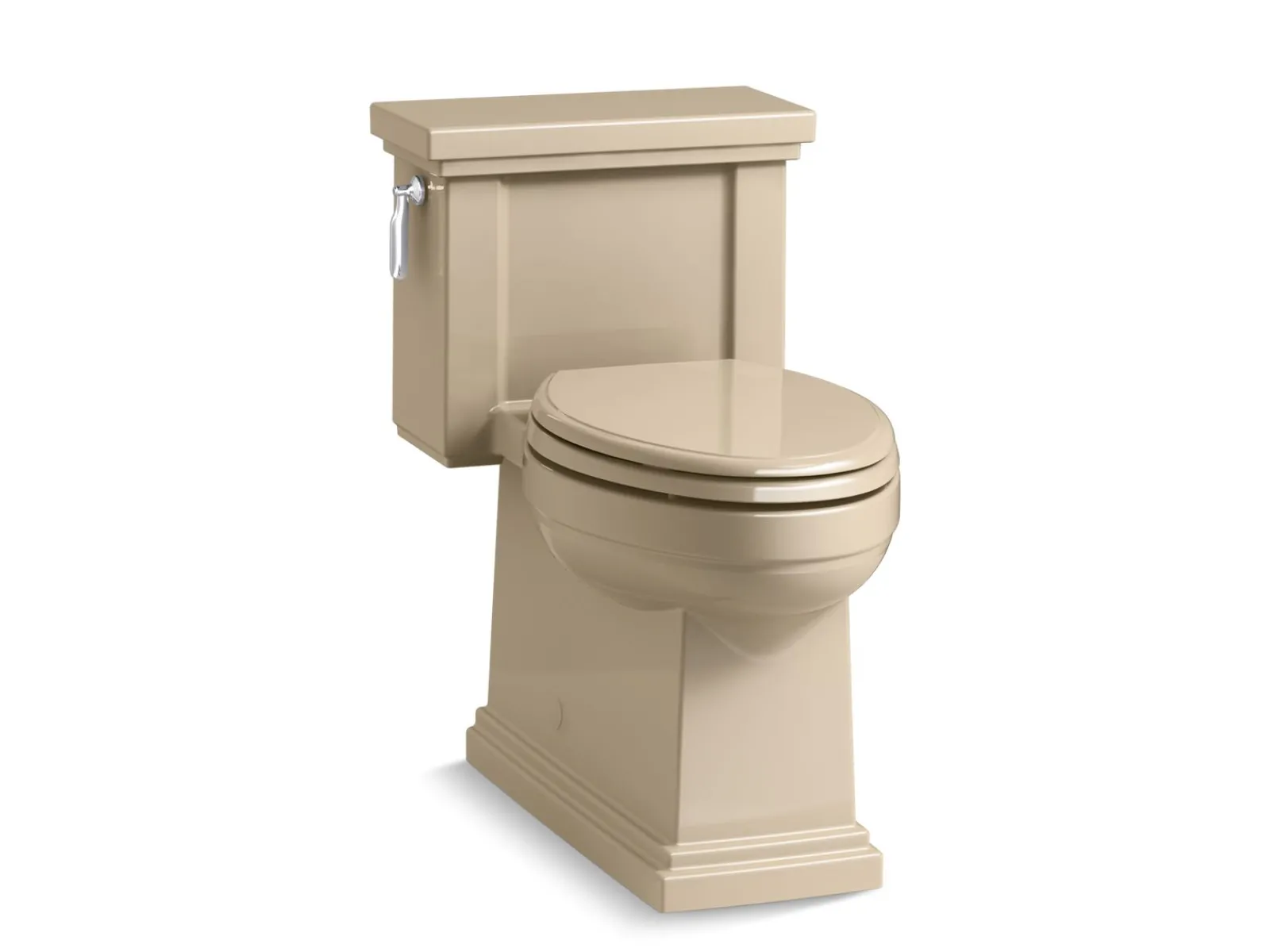 One-piece compact elongated toilet with skirted trapway, 1.28 gpf^Kohler Sale