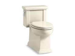 One-piece compact elongated toilet with skirted trapway, 1.28 gpf^Kohler Sale