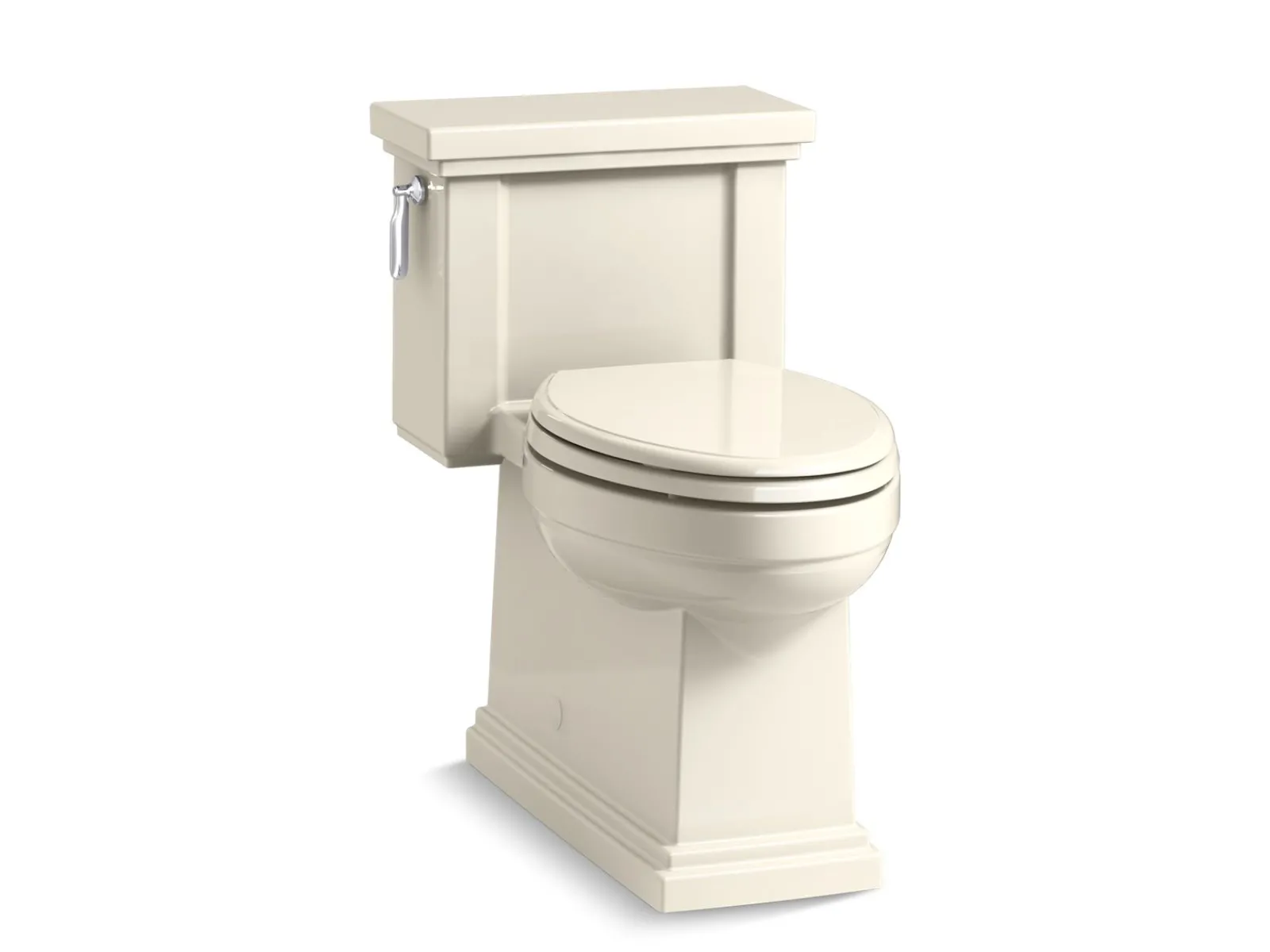 One-piece compact elongated toilet with skirted trapway, 1.28 gpf^Kohler Sale