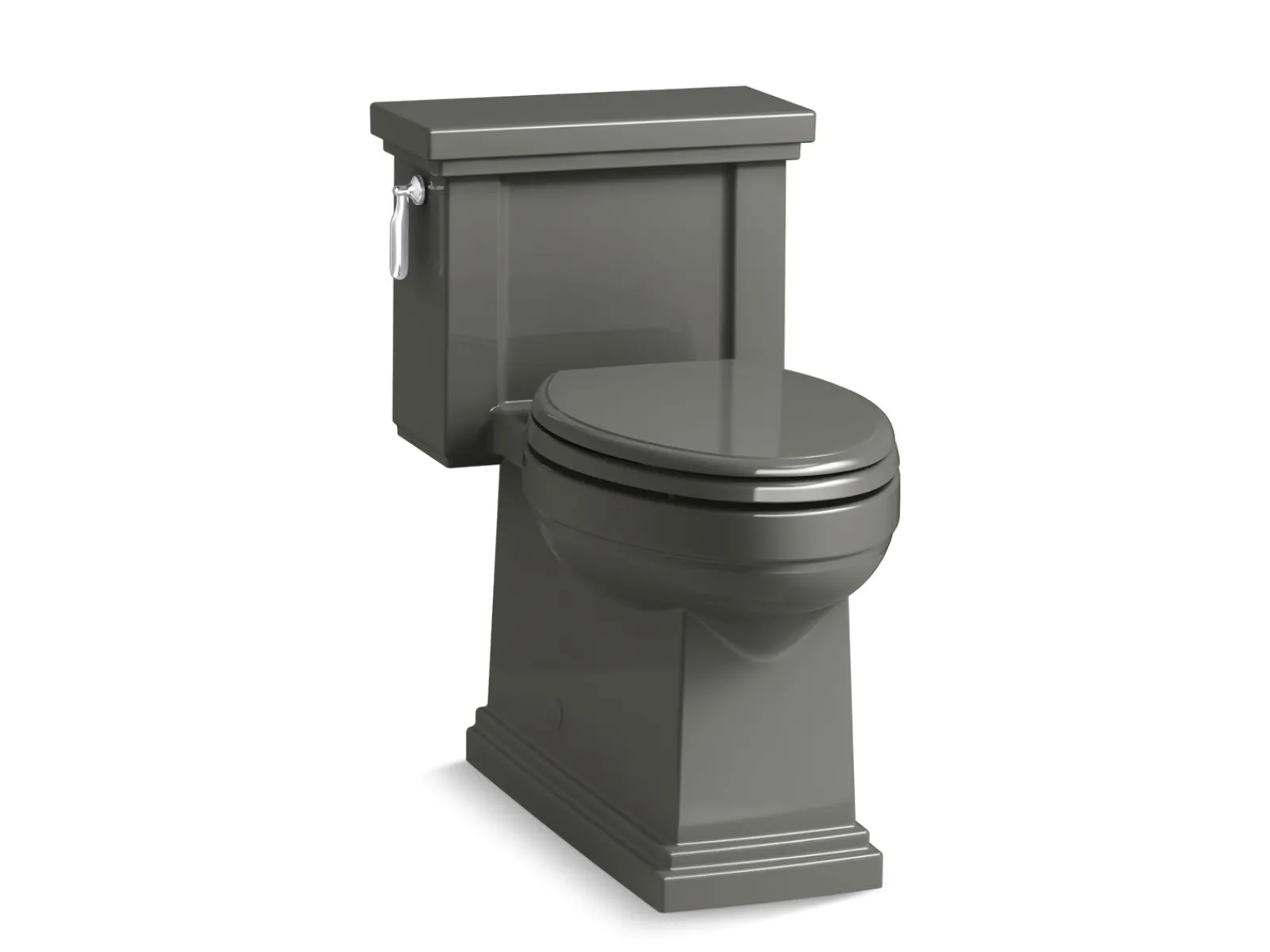 One-piece compact elongated toilet with skirted trapway, 1.28 gpf^Kohler Sale