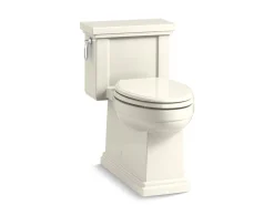 One-piece compact elongated toilet with skirted trapway, 1.28 gpf^Kohler Sale