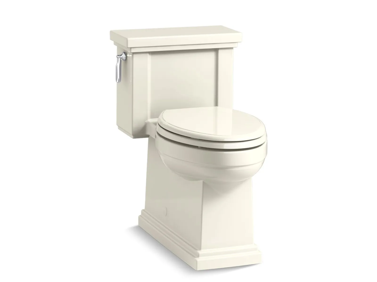 One-piece compact elongated toilet with skirted trapway, 1.28 gpf^Kohler Sale