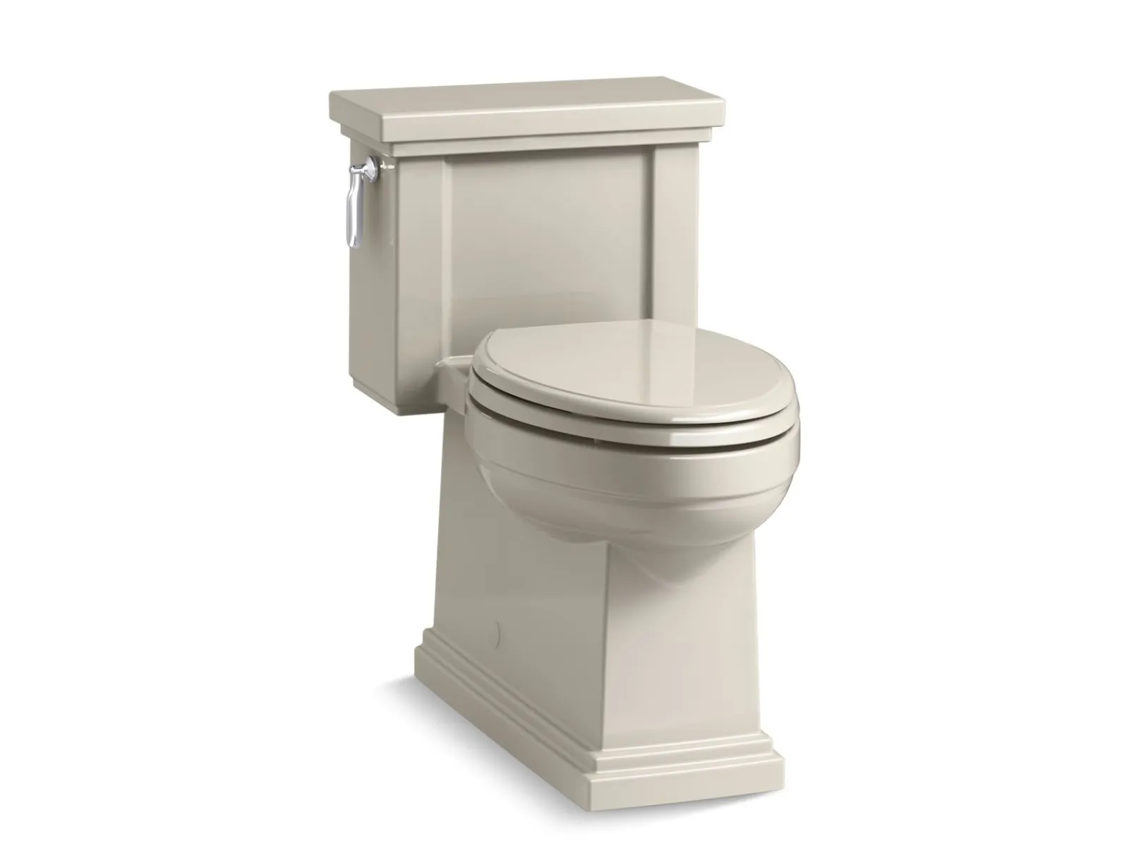 One-piece compact elongated toilet with skirted trapway, 1.28 gpf^Kohler Sale