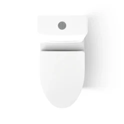 One-piece compact elongated toilet with skirted trapway, dual-flush^Kohler Clearance