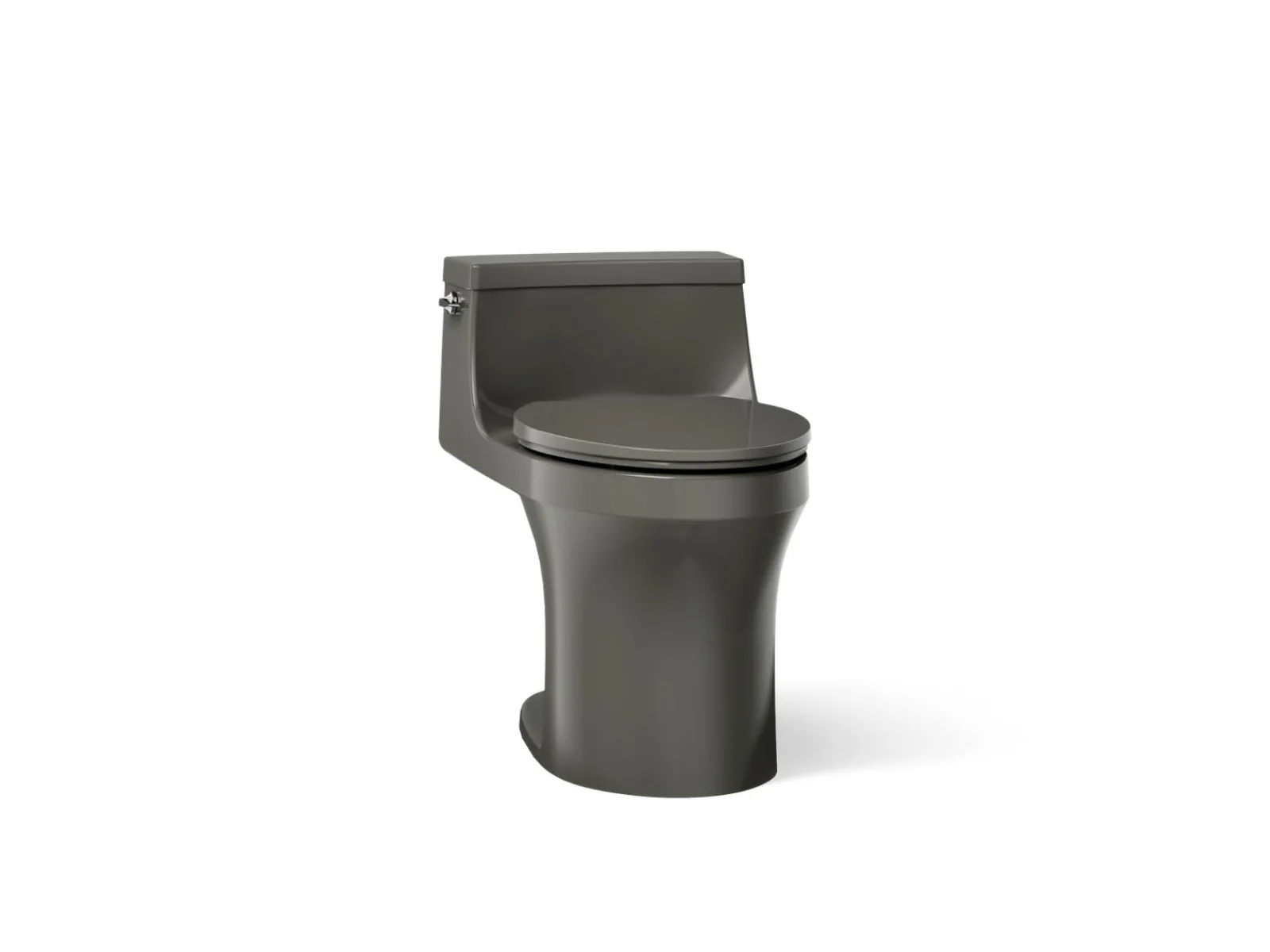 One-piece compact elongated toilet with concealed trapway, 1.28 gpf^Kohler