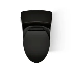 One-piece compact elongated toilet with concealed trapway, 1.28 gpf^Kohler