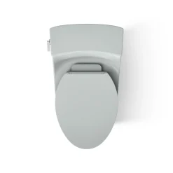 One-piece compact elongated toilet with concealed trapway, 1.28 gpf^Kohler