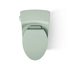 One-piece compact elongated toilet with concealed trapway, 1.28 gpf^Kohler